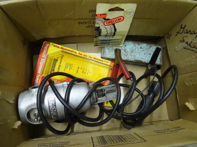 lot 98 image: Craftsman 12 Volt Chainsaw Sharpener,