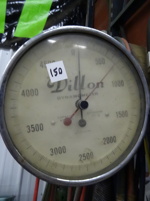 lot 150 image: Dillon Dynamometer,  5000 Lb.