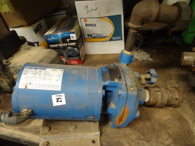 lot 162 image: Flow Serve 281A Pump.