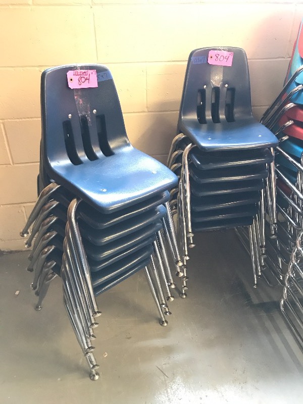 STACKABLE PLASTIC CHAIRS