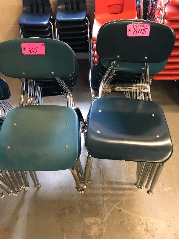21 COMPOSITE CHAIRS