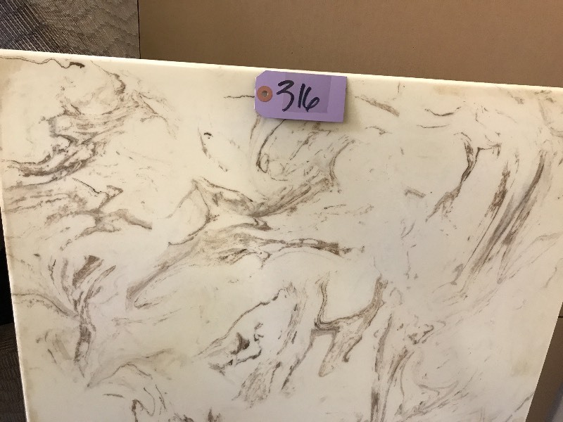 lot 316 image: MARBLE TABLE TOP