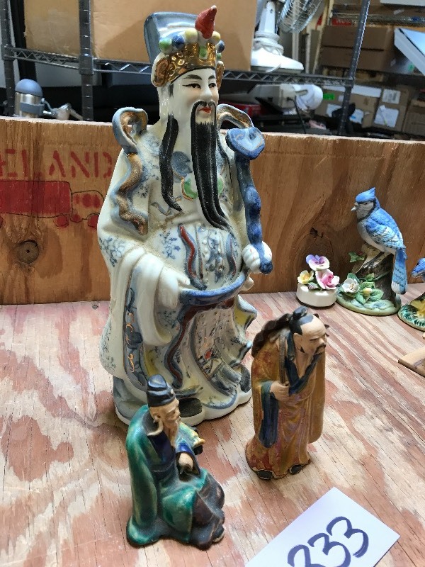 lot 333 image: ASIAN STATUES