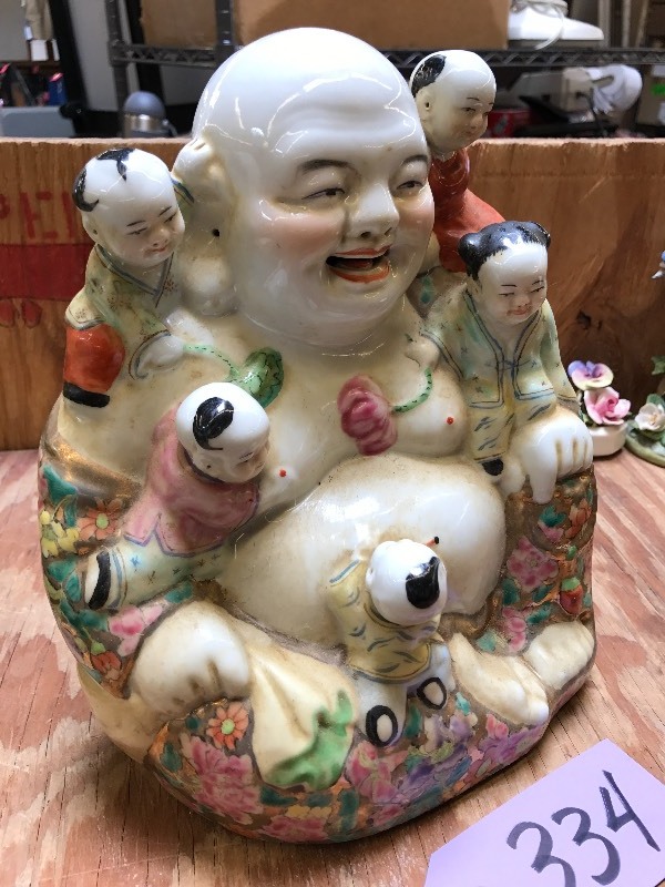 lot 334 image: BUDDHA STATUE
