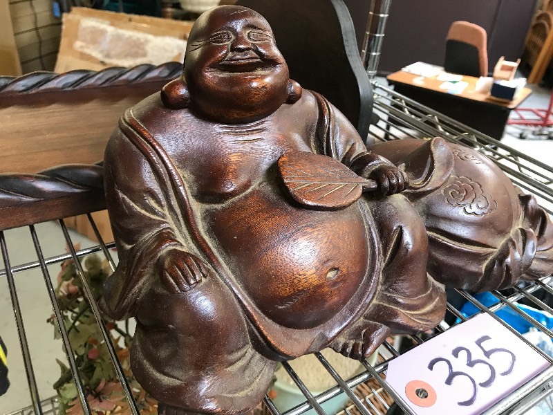 lot 335 image: BUDDHA STATUE