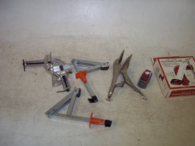 lot 66 image: Assorted Clamps and Vices