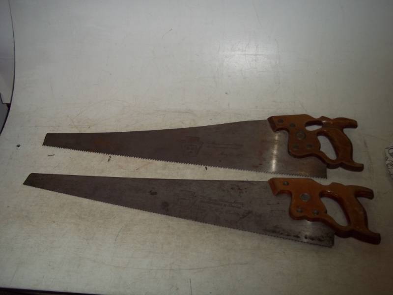 lot 121 image: Pair of Saws