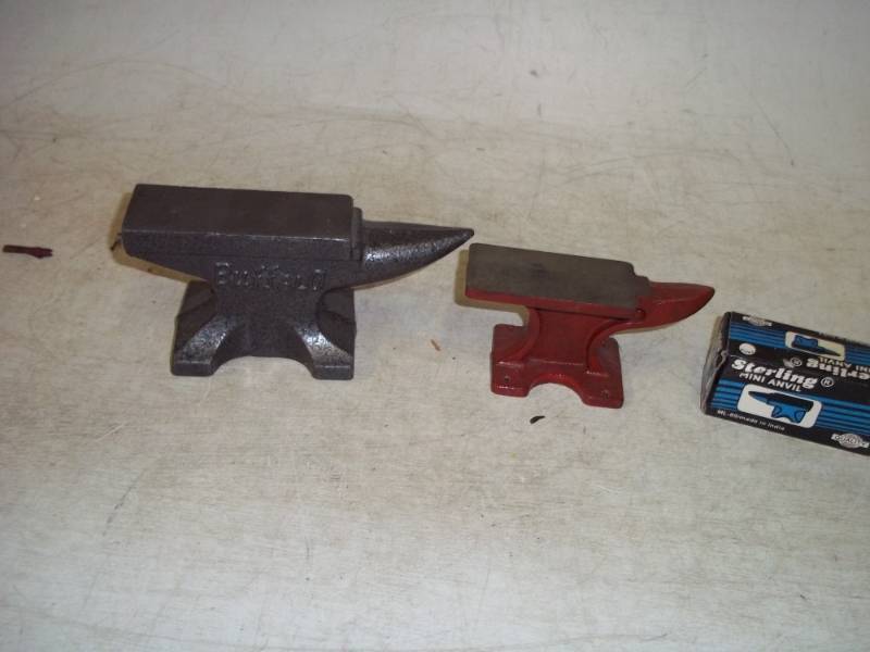 lot 132 image: 3 Tiny Anvils