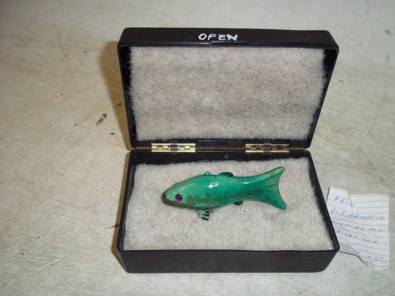 lot 141 image: Hand Carved Fishing Decoy