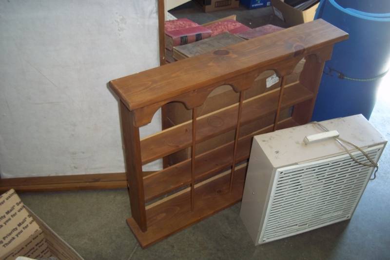 lot 147 image: Fan, Shelf, Frame