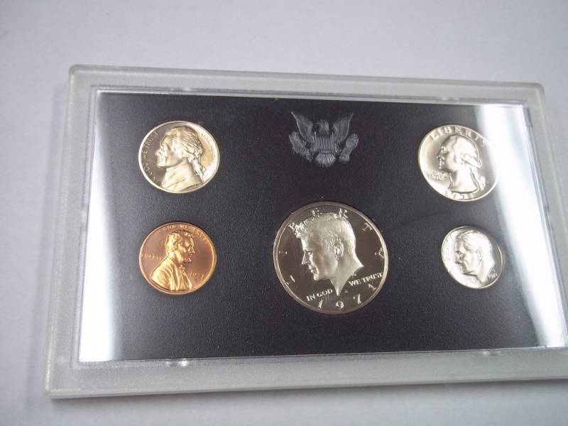lot 25 image: United States Proof Set 1971