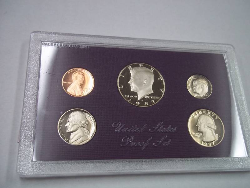 lot 35 image: United States Proof Set 1987