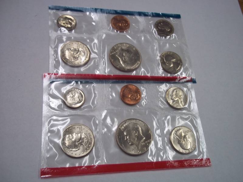 lot 40 image: US Mint 1979 Uncirculated Coin Set