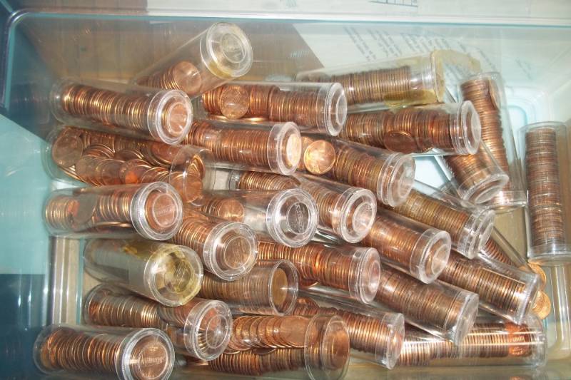 lot 164 image: Assorted Pennies