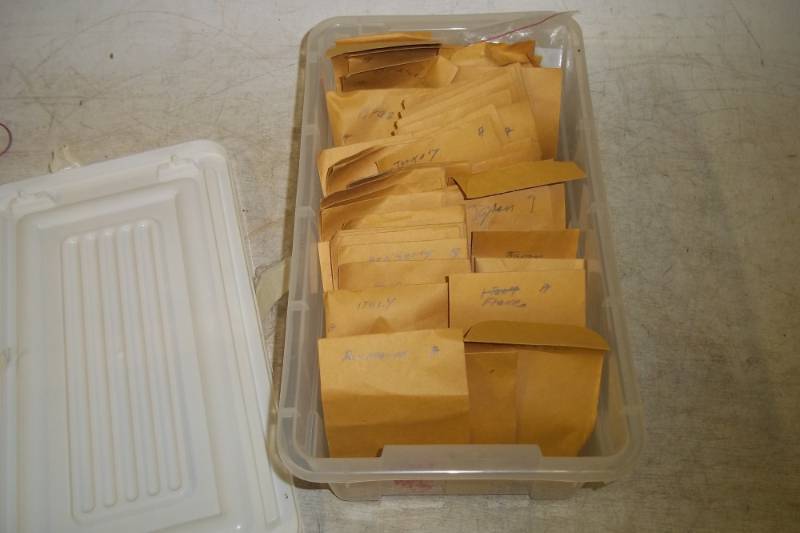 lot 196 image: Box of Assorted World Coins