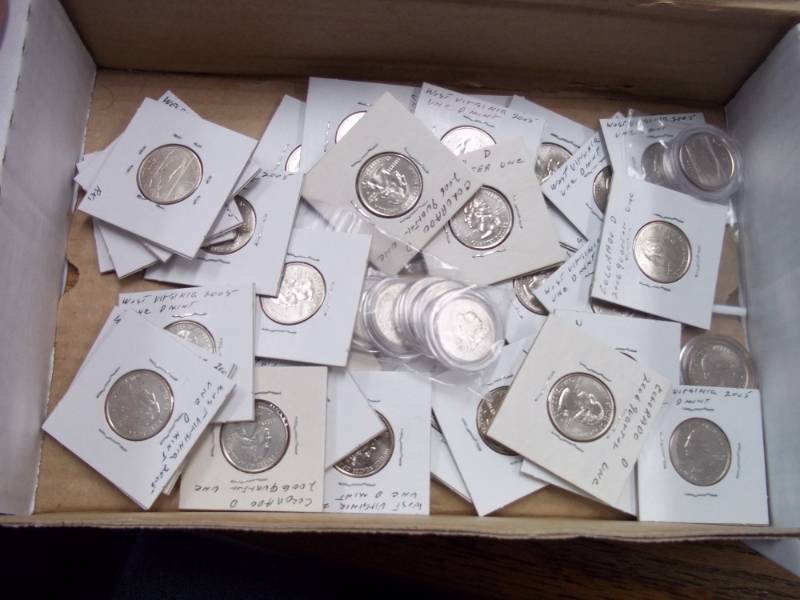lot 204 image: Assorted State Quarters