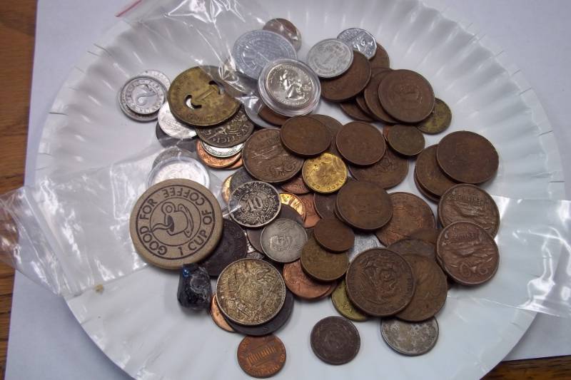 lot 209 image: Assorted Foreign Coins