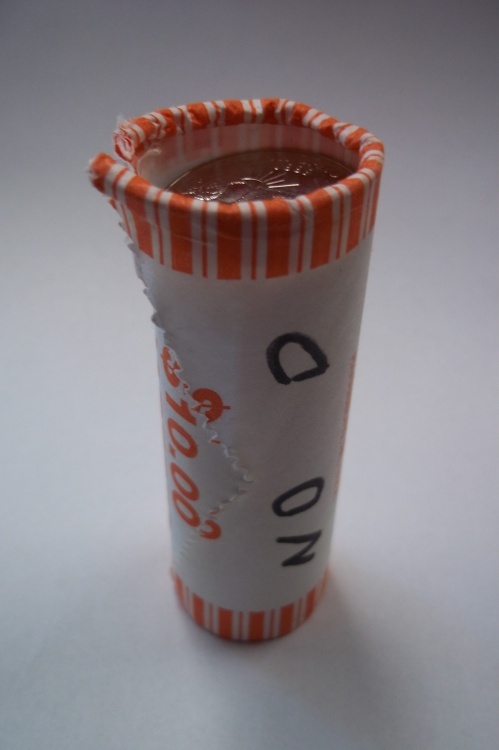 lot 243 image: Partial Roll State Quarters North Dakota 2006