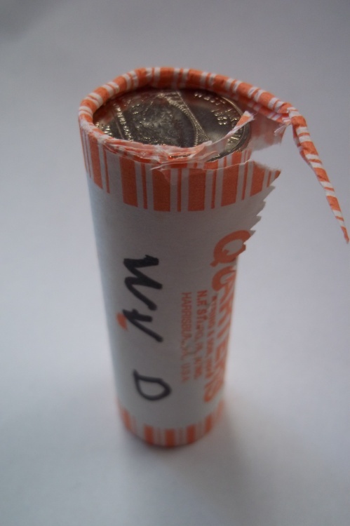 lot 246 image: Partial Roll State Quarters West Virginia 2005