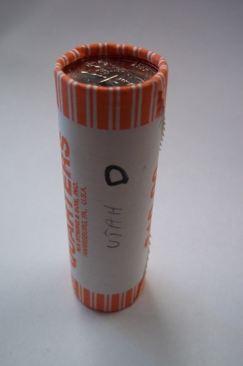 lot 248 image: Roll of State Quarters Utah 2007