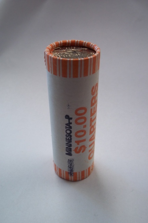 lot 250 image: Roll of State Quarters Minnesota 2005