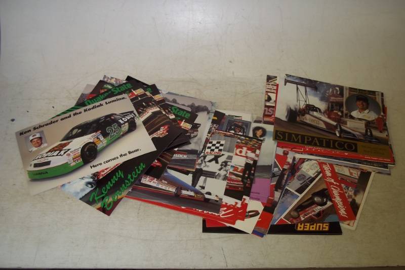 lot 281 image: 7 x 10 Racing Cards