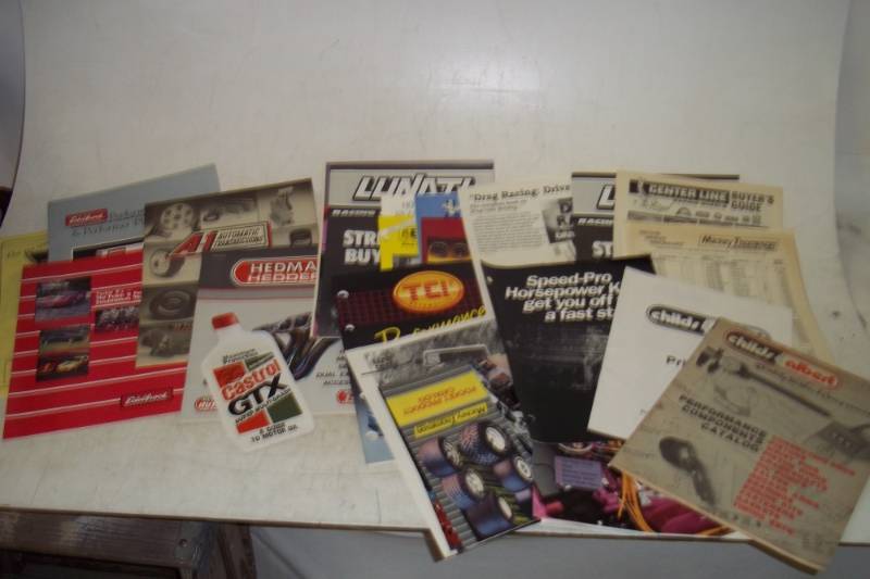 lot 282 image: Racing Brochures