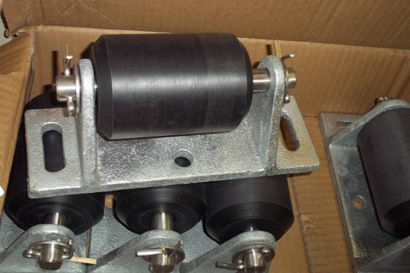 lot 290 image: Heavy Duty Rollers QTY 5