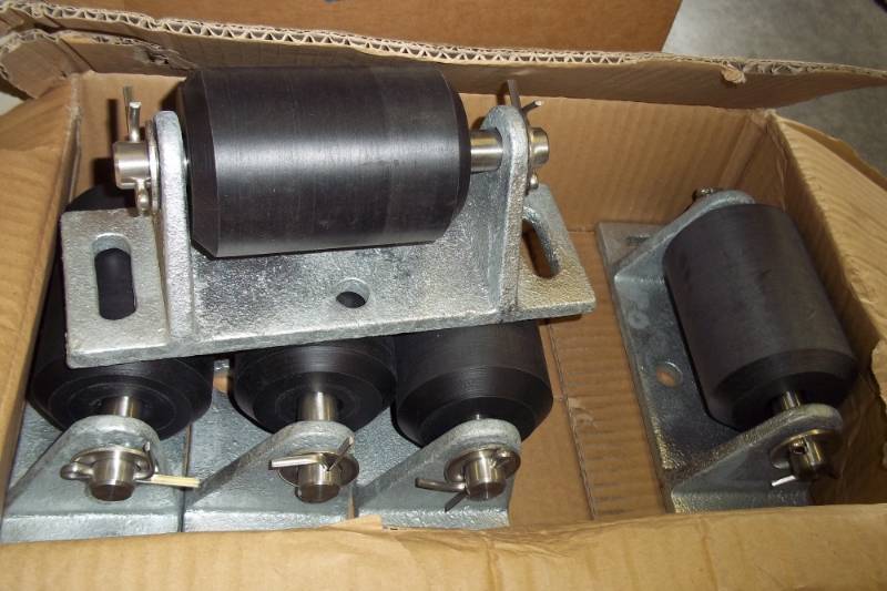 lot 291 image: Heavy Duty Rollers QTY 5