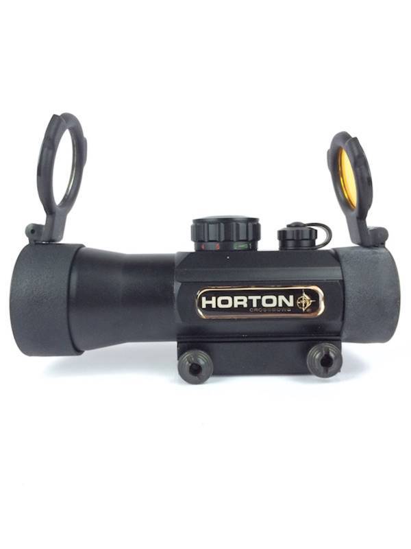 lot 368 image: New Horton 2x40 SS065 Lighted Crossbow Rifle Scope Black