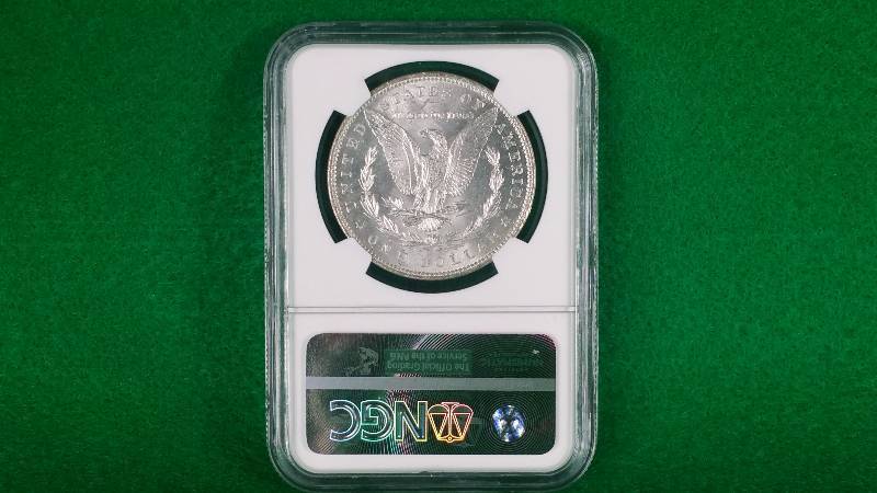 1886 P Morgan Silver Dollar NGC MS62