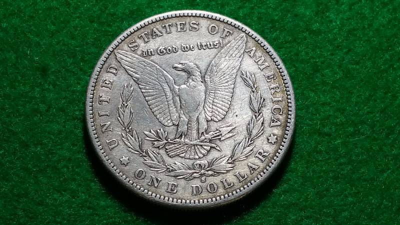 1884 S Morgan Silver Dollar - Better Date