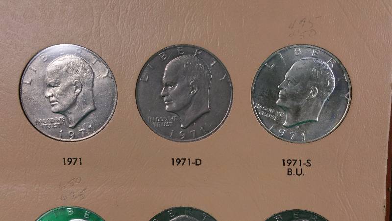 Dansco Eisenhower Silver Dollar Collection