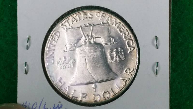 1954 P Franklin Silver Half Dollar - High Grade