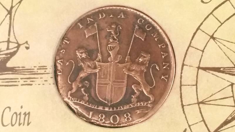 1808 East India Brittish Shipwreck Coin