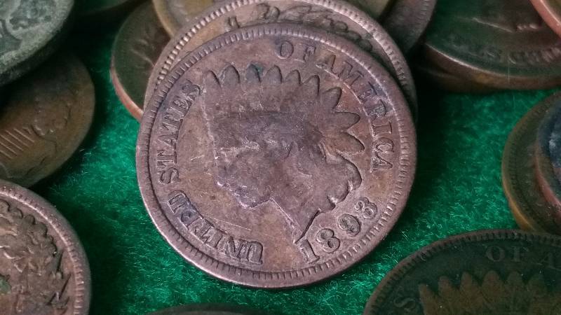 Roll of (50) Indian Head Cents