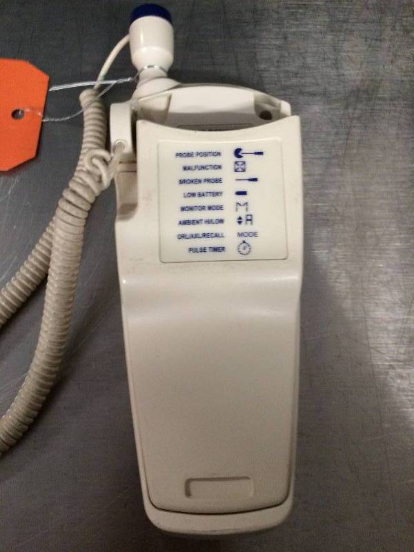 lot 10 image: Check Temp with Ease Welch Allyn SureTemp 678 Digital Thermometer With Probe And Wall Mount - Super Working Condition
