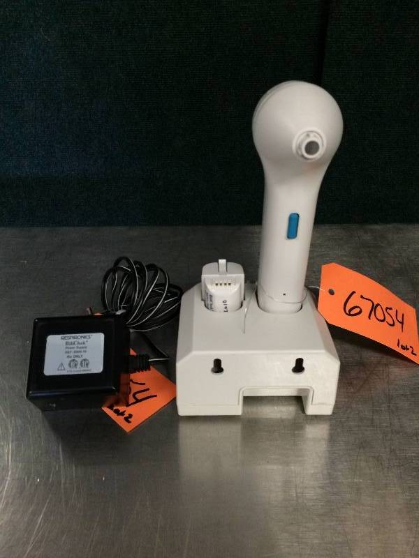 lot 11 image: WOW Used One Just Sold On Ebay $1200 Respironics BiliChek System Noninvasive Assessment Device Bilirubin Meter Extra Battery Pack & Adapter Included Very Nice Condition