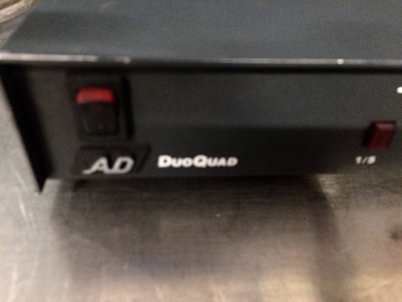 lot 13 image: American Dynamics AD1475A DuoQuad Video Multiplexer Dual Quad