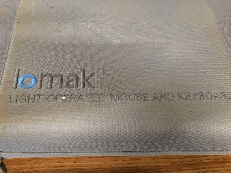 lot 30 image: WOW COOL NEW LOMAK SYSTEM (light operated mouse & keyboard) For People With Physical Impairments (cerebral palsy, quadriplegia, carpal tunnel syndrome) to easily operate a computer - See Youtube