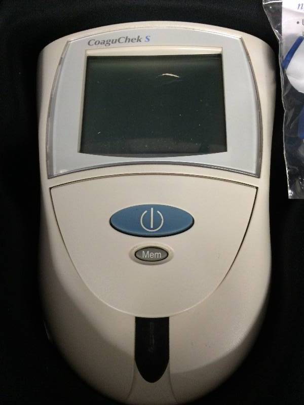lot 44 image: Roche Diagnostics CoaguChek S System