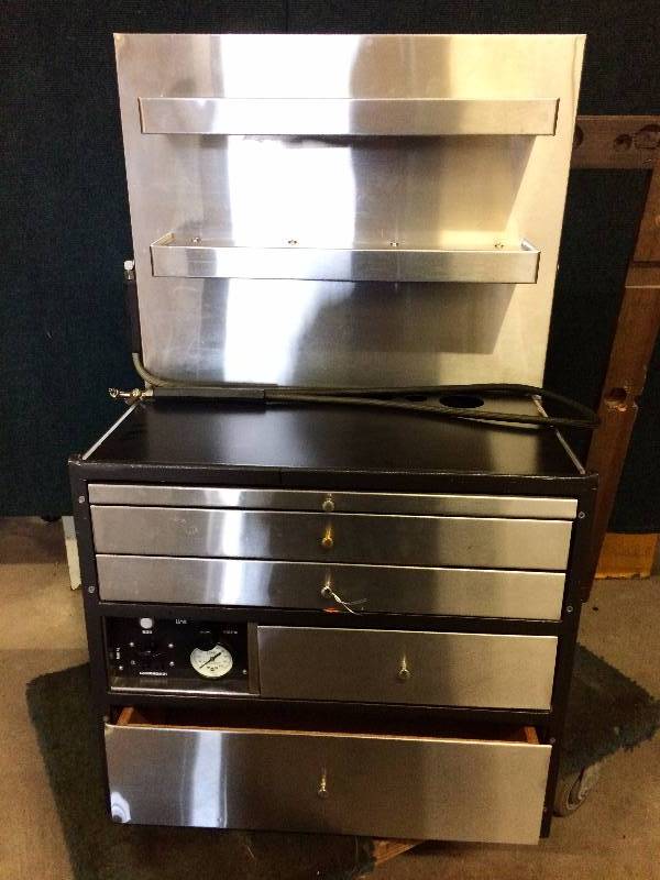 lot 69 image: Retails Used $800 SMR J7 Wall Mount Stainless Steel ENT Ears, Nose & Throat Treatment Cabinet - Super Nice Condition - Forget Your Sears Craftsman Tool Chest Box - Great For Garage Mechanics OR Mancave
