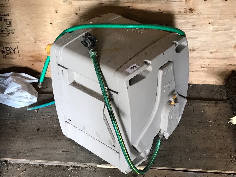 lot 26 image: Hose Reel Box With Hose
