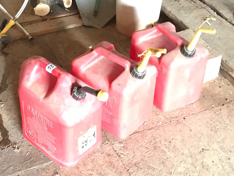 lot 58 image: (3) Gas Cans