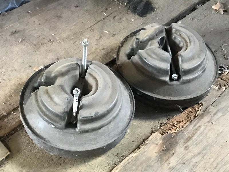 lot 55 image: Lawn Tractor Wheel Weights