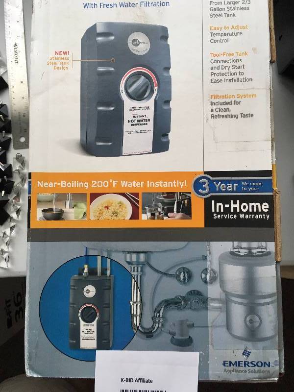 INSINKERATOR HOT WATER DISPENSER