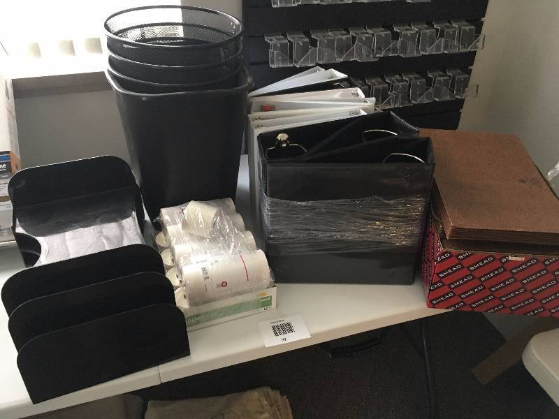 ASSORTED OFFICE SUPPLIES