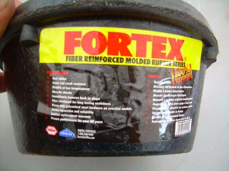 lot 16 image: 7 VORTEX BLACK RUBBER BOWLS