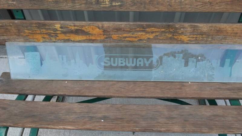 lot 48 image: 6 PCS OF SUBWAY GLASS