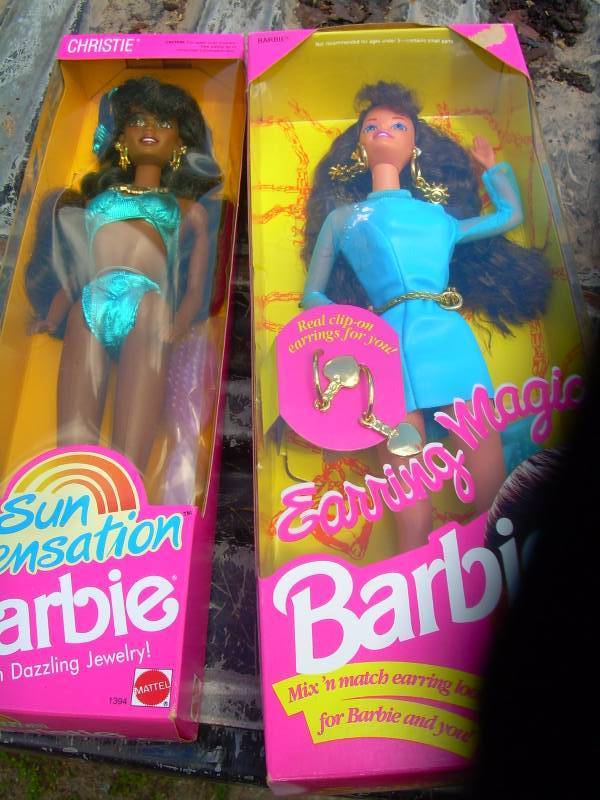lot 85 image: 2 COLLECTIBLE BARBIES